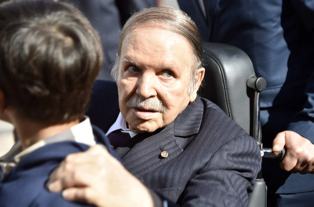 Algeria’s frail President Abdelaziz Bouteflika, in power since 1999, will stand for a fifth term at elections next year. (File photo / AFP)