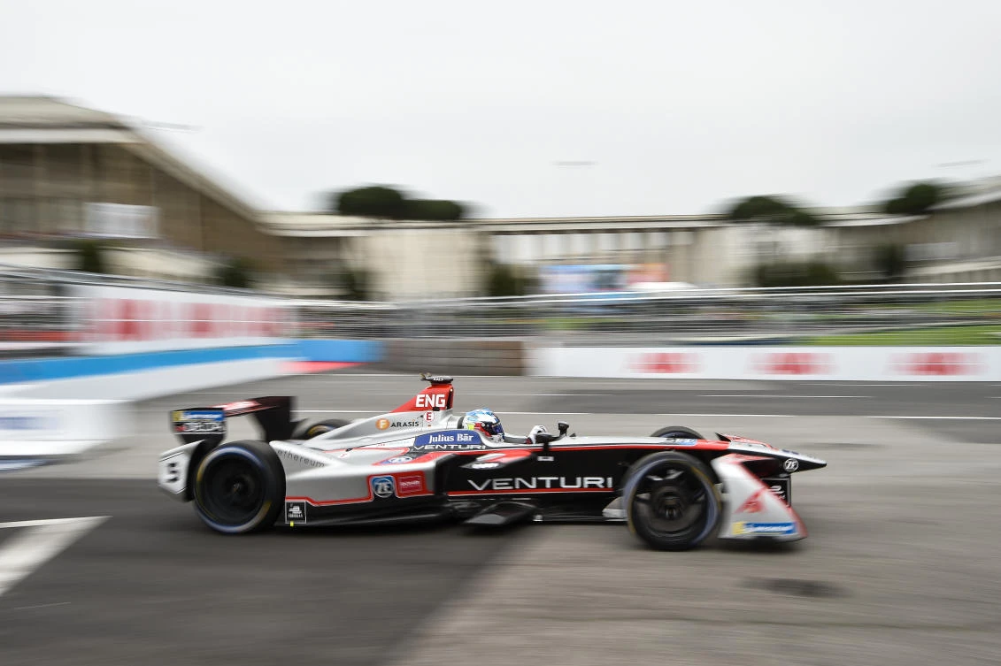 Felipe Massa will be driving for Venturi, seen here in a 2018 Formula E race. (AFP)