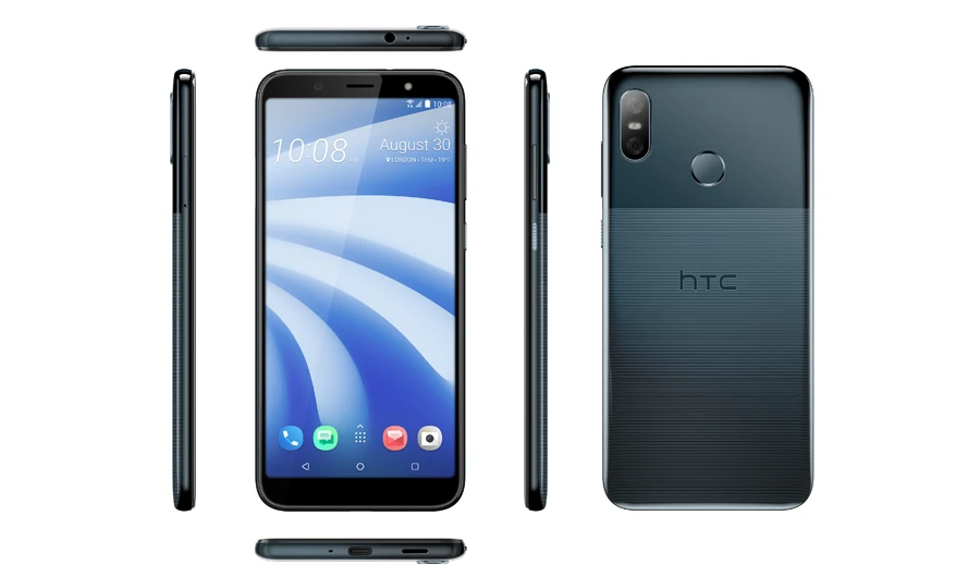 The HTC U12 life is available in two colors, Moonlight Blue and Twilight Purple.