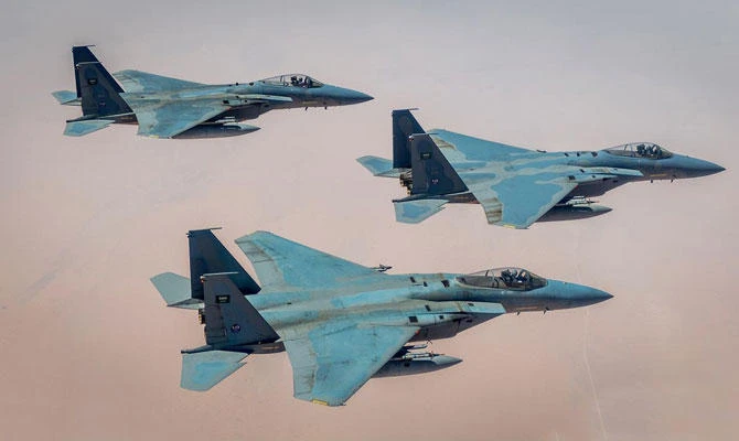 Brig. Abdullah bin Hussein Al-Subaie said the drill is part of the Saudi Defense Ministry’s plans to train members of the armed forces. (SPA)