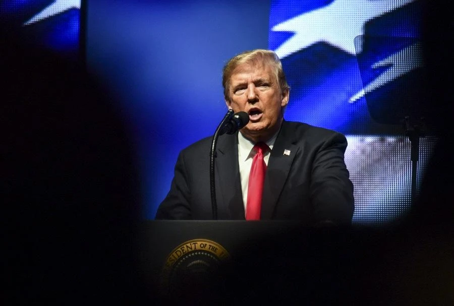Trump announced the proposal during a Fox News interview. (AFP)