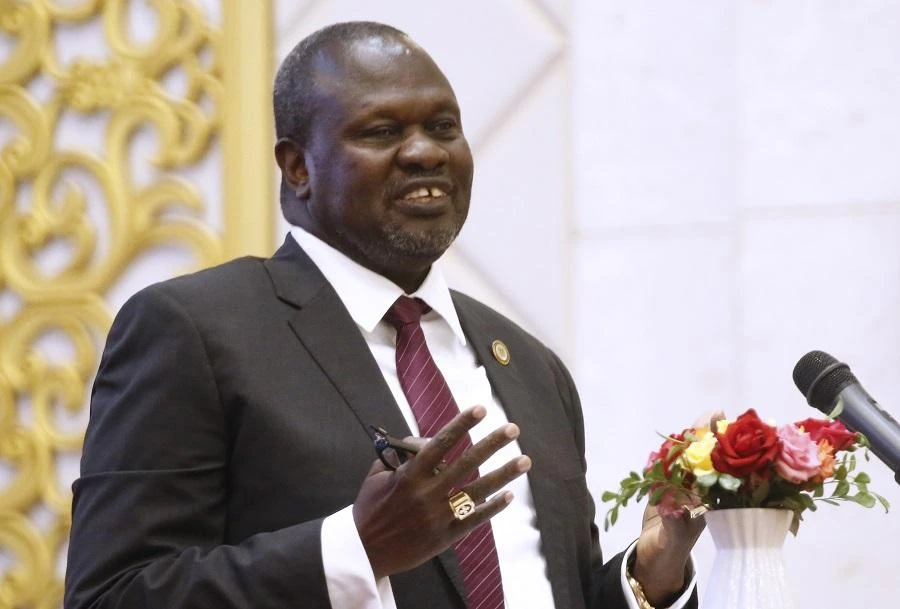 Under the peace deal signed last month, Machar will be President Salva Kiir’s deputy once again. (File/AFP)