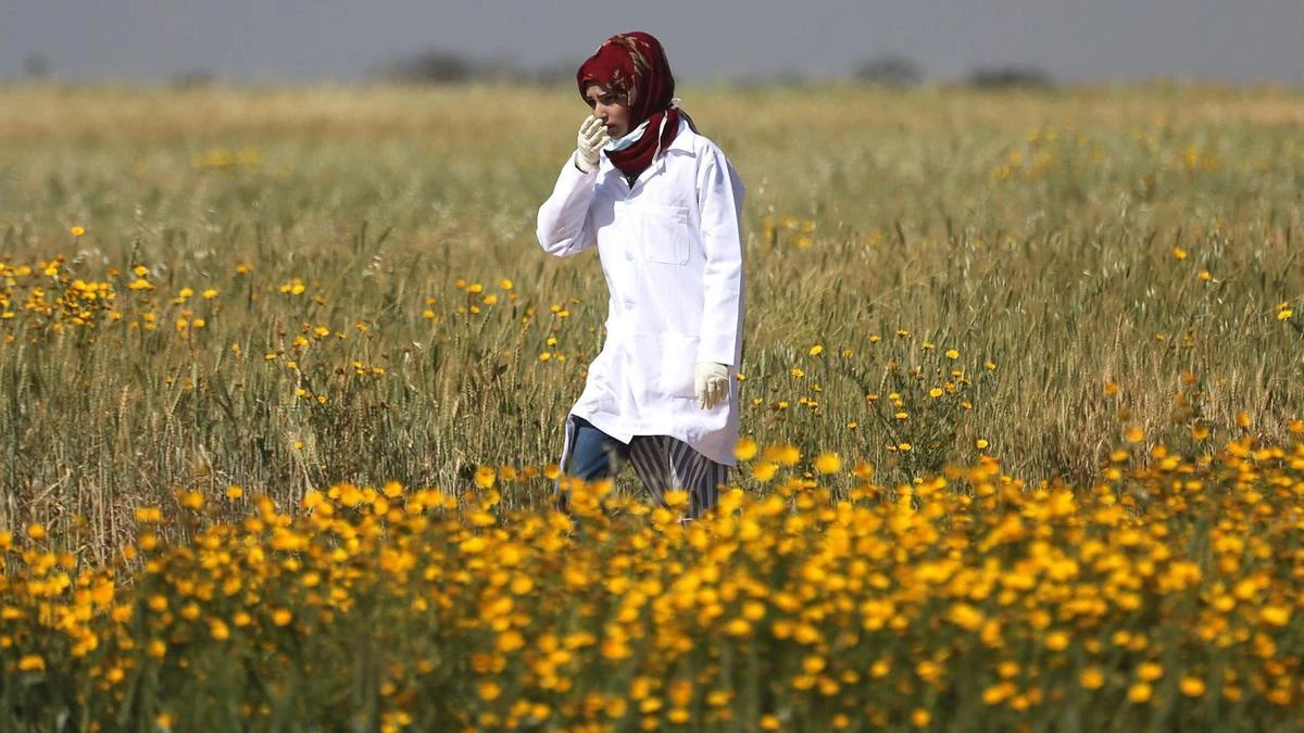 Palestinian medical volunteer Razan Al-Najjar lost her life at Gaza’s southern border, in June. (Reuters)