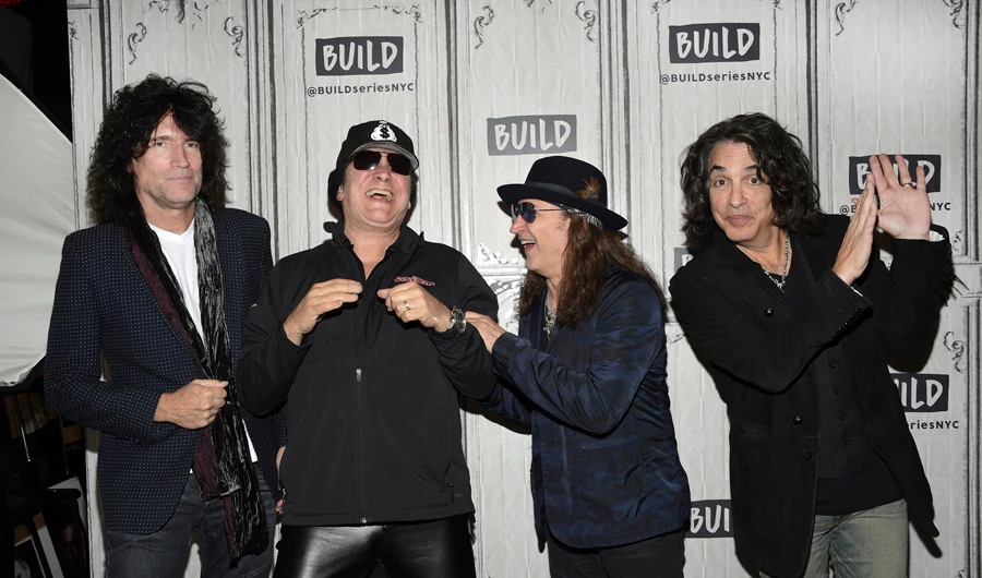 Kiss’ farewell concert tour begins in January. (AP)