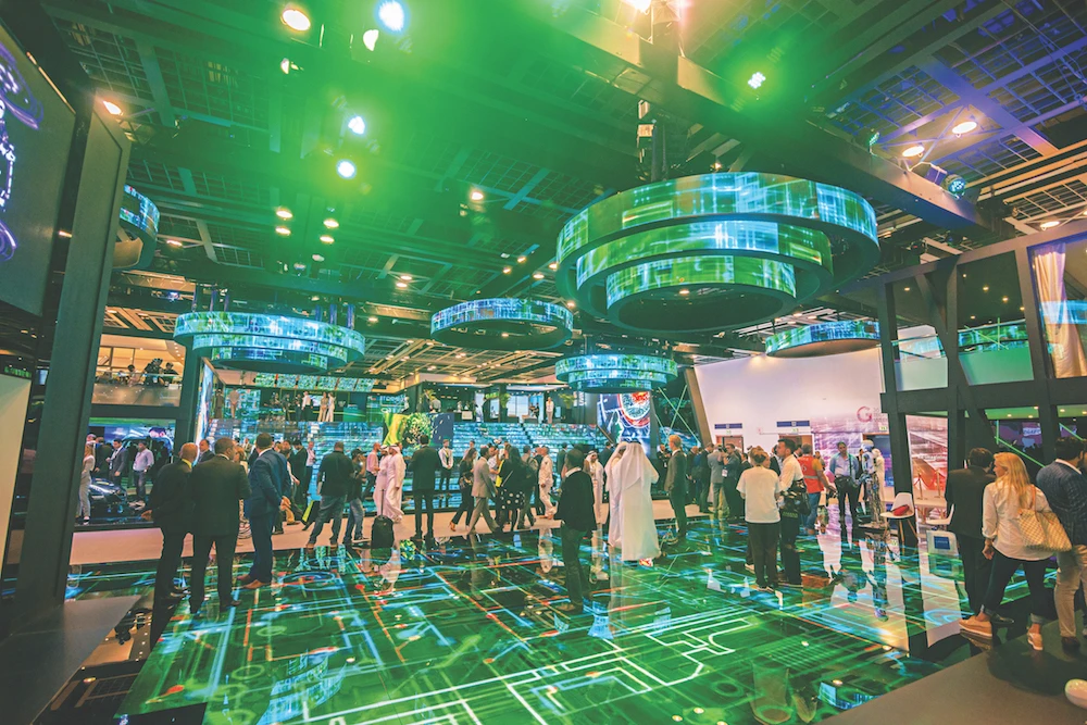 Gitex Technology Week in Dubai. Dubai — a blockchain pioneer — aims to have the world’s first fully digitized government by 2021. (Shutterstock)