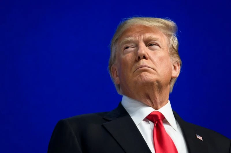 US President Donald Trump will defend his economic record in his State of the Union address (File/AFP)
