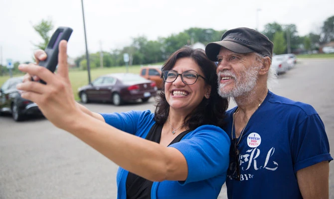 A moment for a selfie
