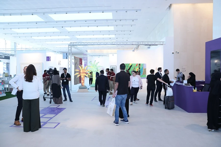 Abu Dhabi Art is held at the Manarat Al-Saadiyat arts hub. (Arab News)
