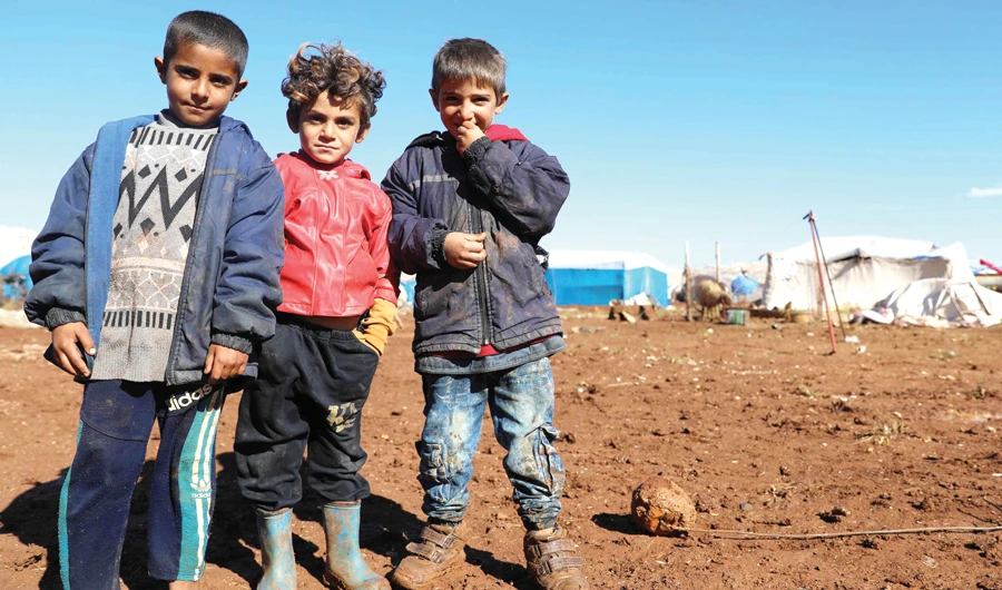 Idlib province is home to some 3 million people — around half of them displaced from other parts of Syria. (AFP)