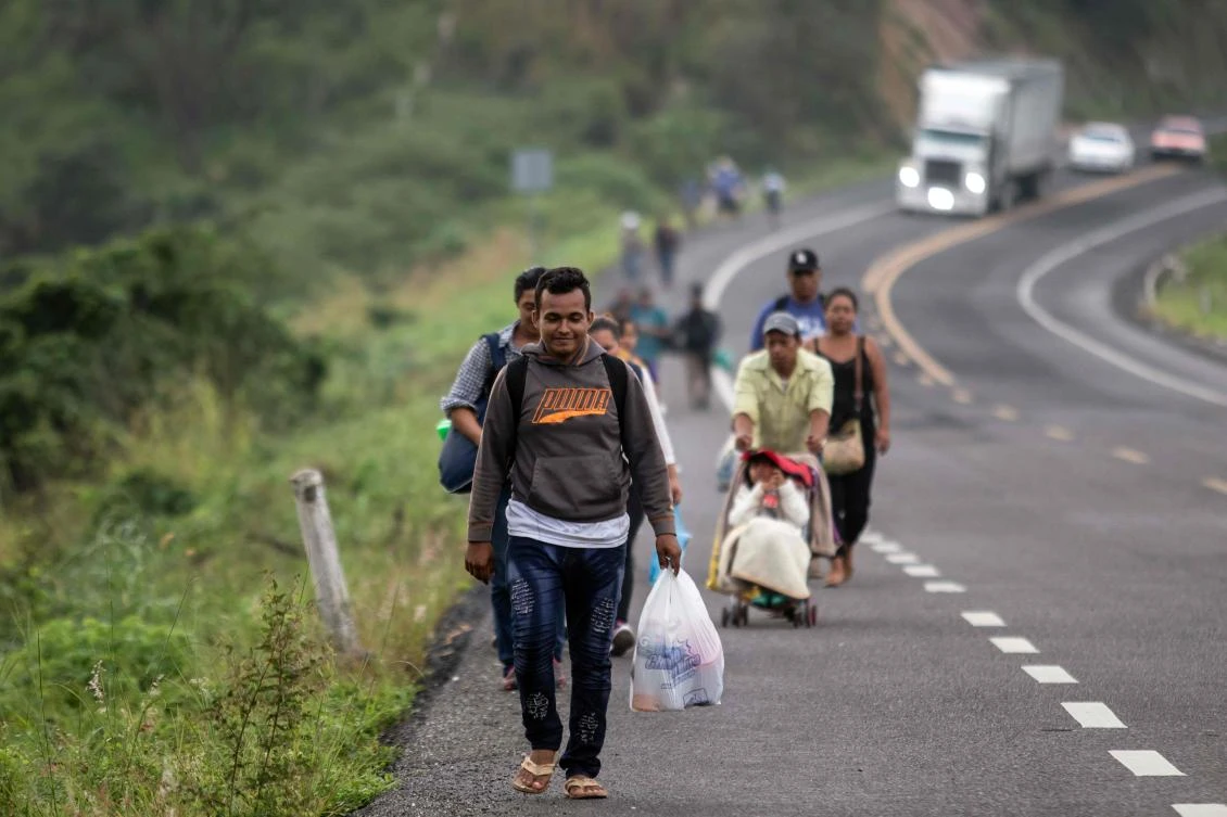 ‘We are not killers:’ Migrants in caravan respond to Trump