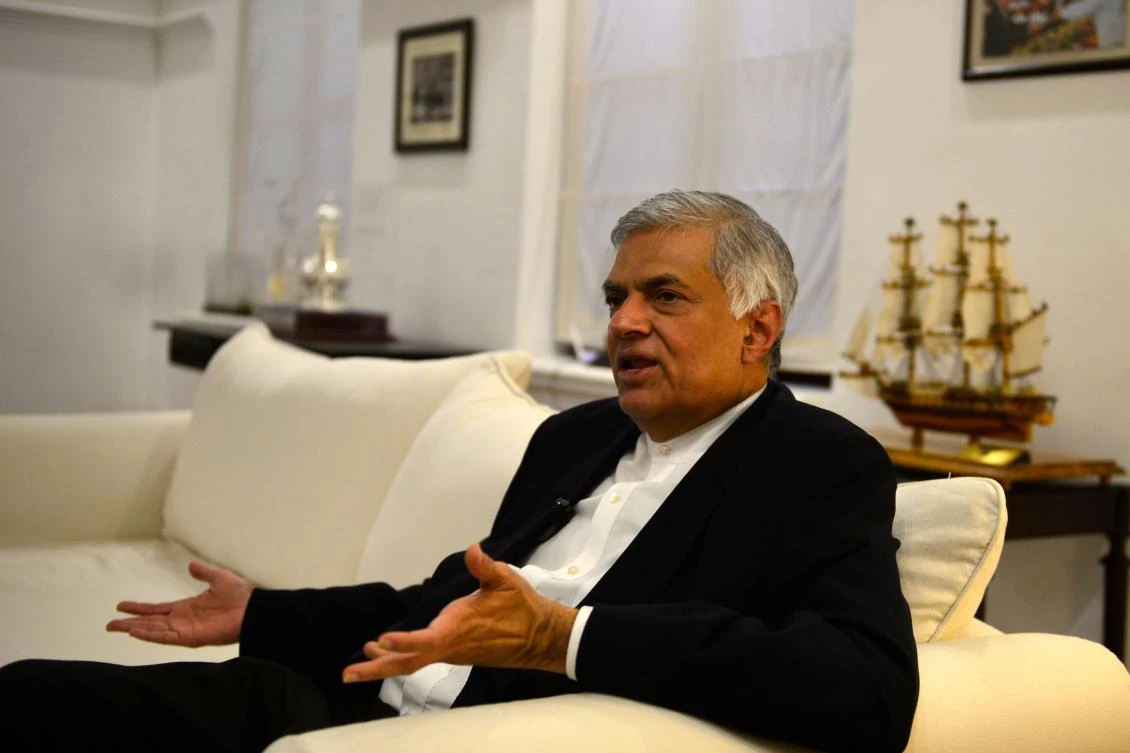 Sri Lanka's sacked prime minister Ranil Wickremesinghe has warned time is running out to avert a "bloodbath" while voicing hope that parliament will resolve a damaging constitutional crisis in the coming days, in an interview with AFP. (AFP)