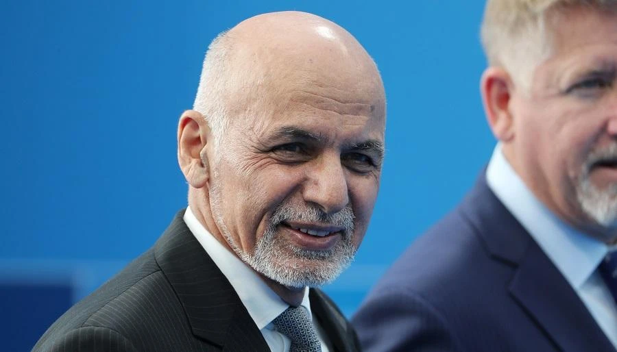 President Ashraf Ghani is expected to present himself as the candidate who can end the 17-year conflict. (AFP)