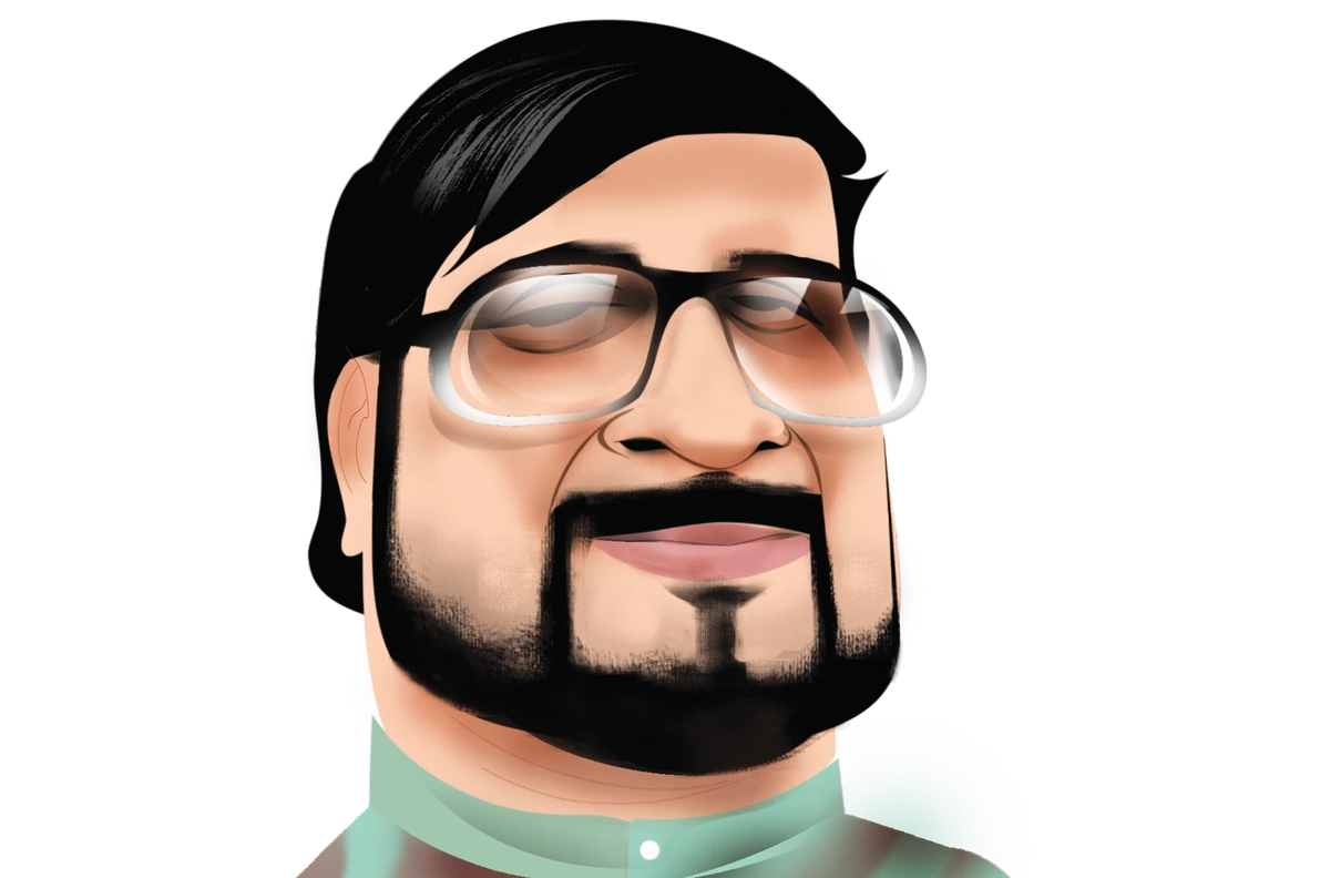 Murtaza Vali of the Al Jameel Group of Saudi Arabia. (Illustration by Luis Granena)