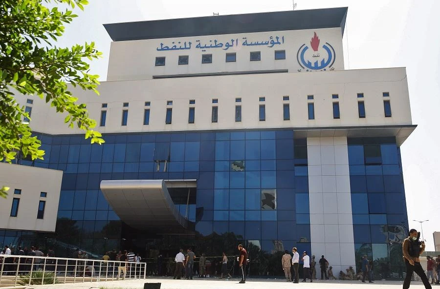 The development of the gas field is a joint venture between Libya’s National Oil Company and Eni. (File/AFP)