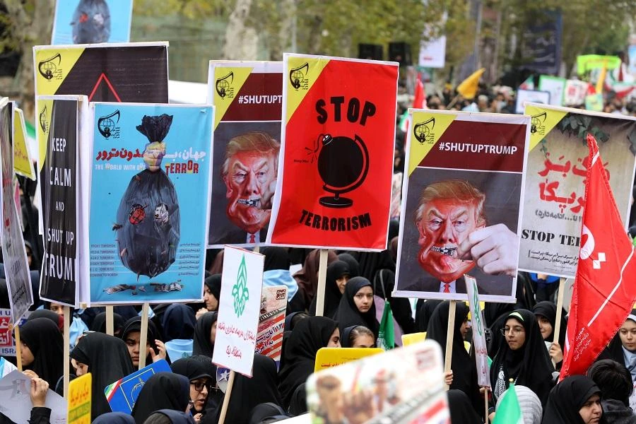 Iranians rally to mark anniversary of US Embassy takeover