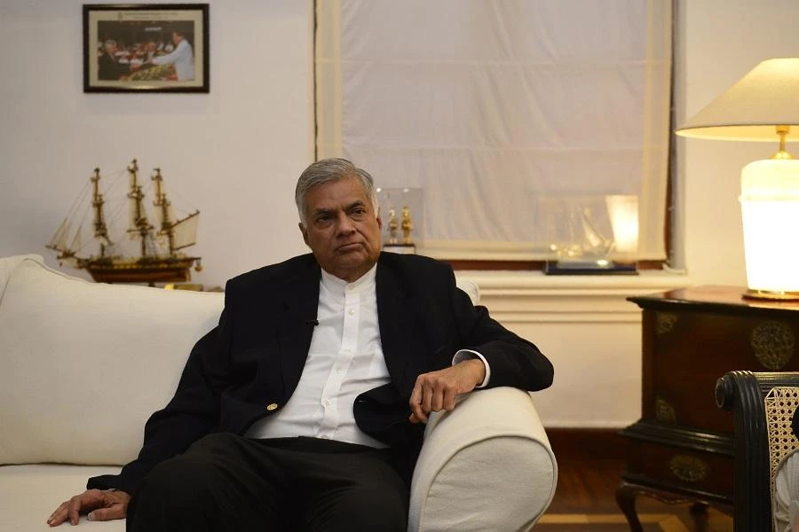 Sri Lanka's ousted prime minister Ranil Wickremesinghe has warned time is running out to avert a “bloodbath” while voicing hope that parliament will resolve a damaging constitutional crisis in the coming days. (Lakruwan Wanniarachchi/AFP)