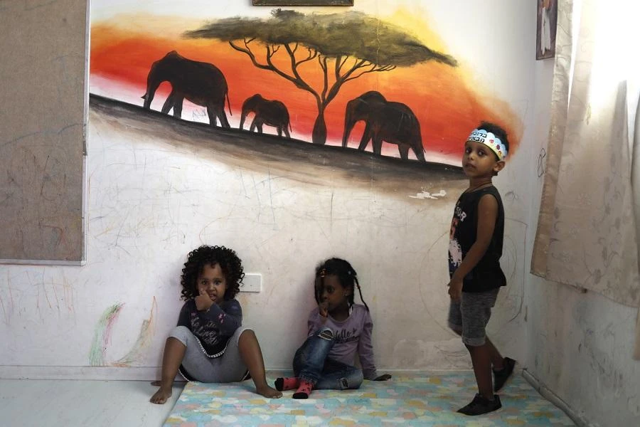 Today some 36,000 remain in Israel, with 6,000 more children, according to government data. (File/AFP)