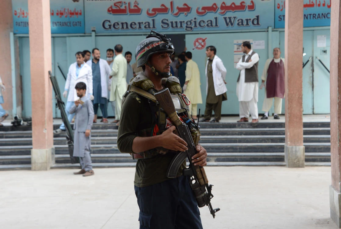 Several attacks on voter registration centers also took place in the months before the election, some claimed by the Daesh group. (Reuters)