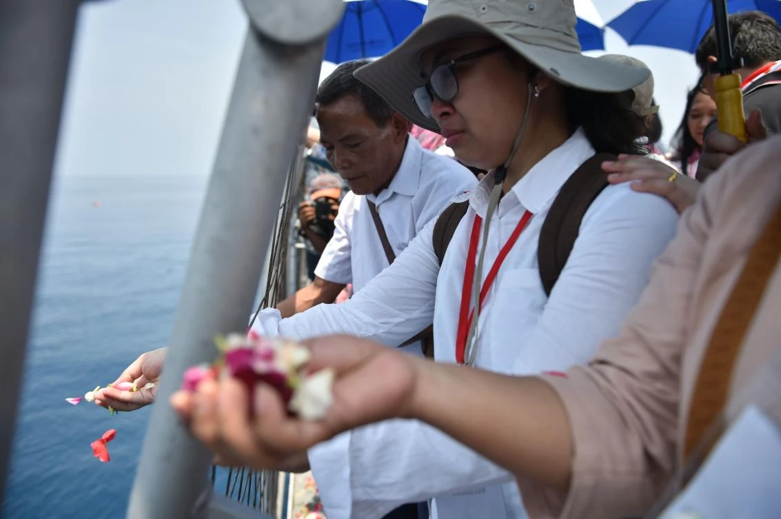 The Indonesian Lion Air jet that plunged into the Java Sea on October 29, killing all 189 on board. (AFP)