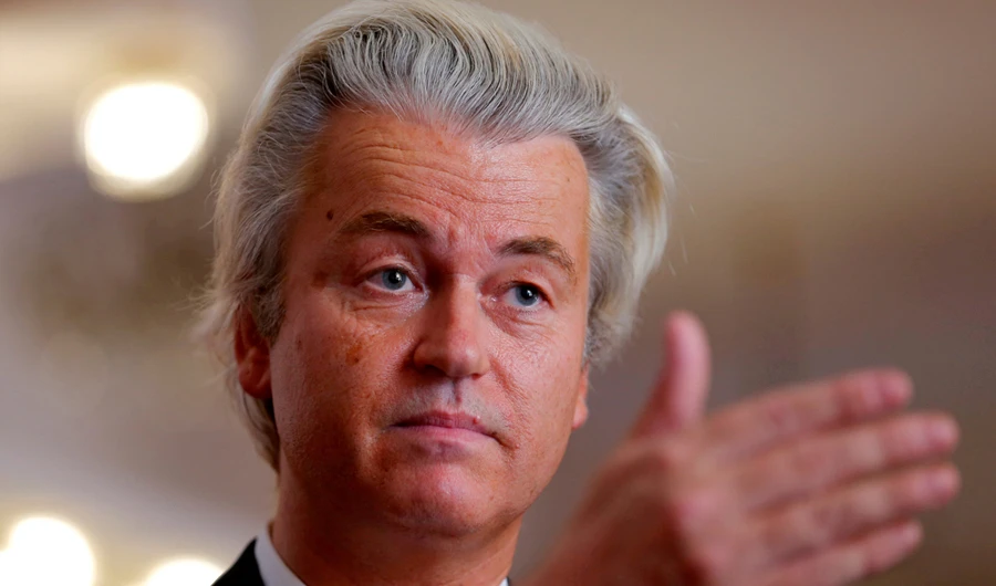 Geert Wilders said the move to ban his Twitter account was madness. (Reuters)