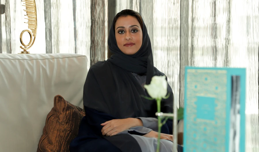 Princess Noura bint Faisal Al-Saud, founder of Global Fashion House, said the event was more successful than she expected. (AN photo by Basheer Saleh)