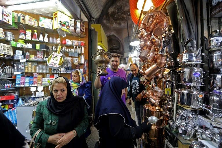 The new US sanctions has resulted into skyrocketing prices for everything from clothes and transportation to food. (AFP)