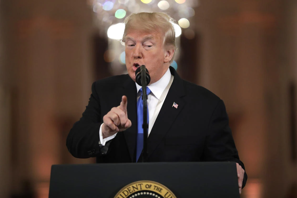 Trump calls on Republicans and Democrats to ‘work together’ after losing house in midterms