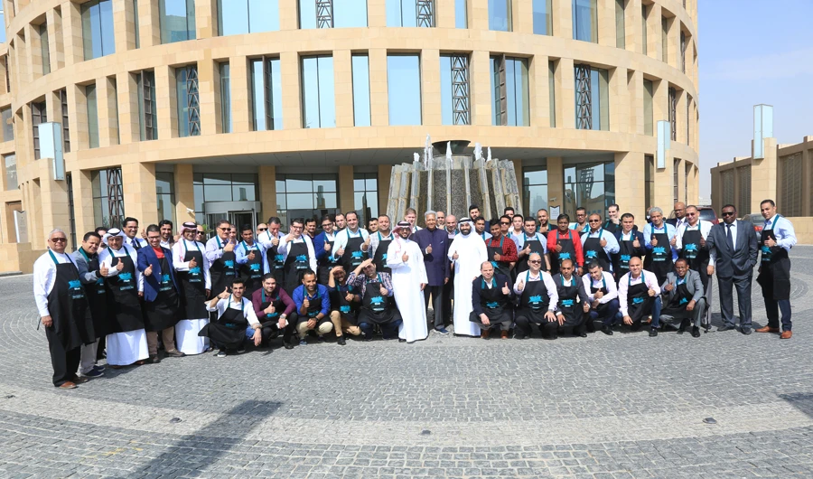 A group picture of Dilmah’s School of Tea participants in Riyadh.