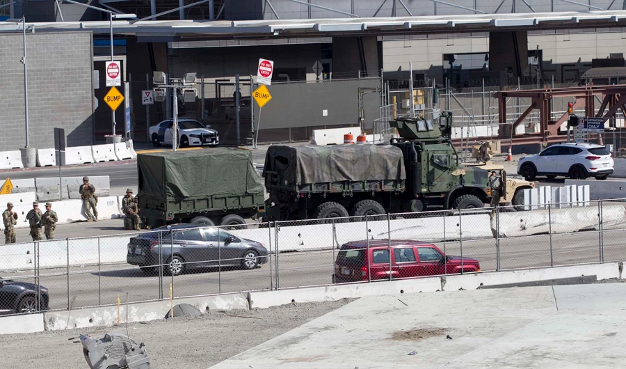 Along US border, a growing opposition to military deployment