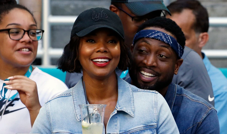 Dwyane Wade and Gabrielle Union announced the arrival of their daughter Thursday. (AP)