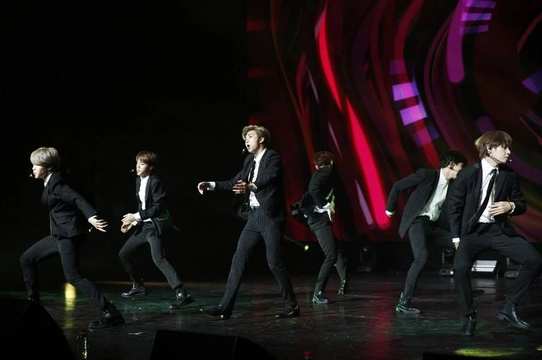 The K-Pop group BTS has become one of South Korea’s best-known and most lucrative musical exports. (AFP)