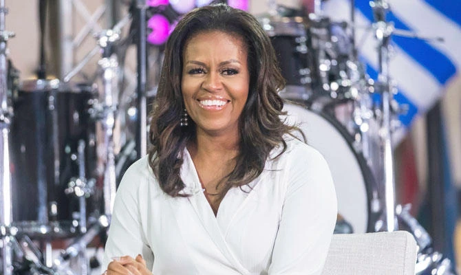 In this Oct. 11, 2018, file photo, Michelle Obama participates in the International Day of the Girl on NBC's "Today" show in New York. (AP)