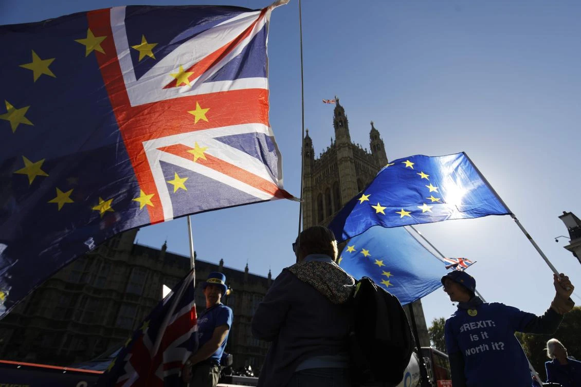 Britain may not be able to reach a divorce deal with the European Union because a number of contentious issues still stand in the way, trade minister Liam Fox said. (File/AFP)