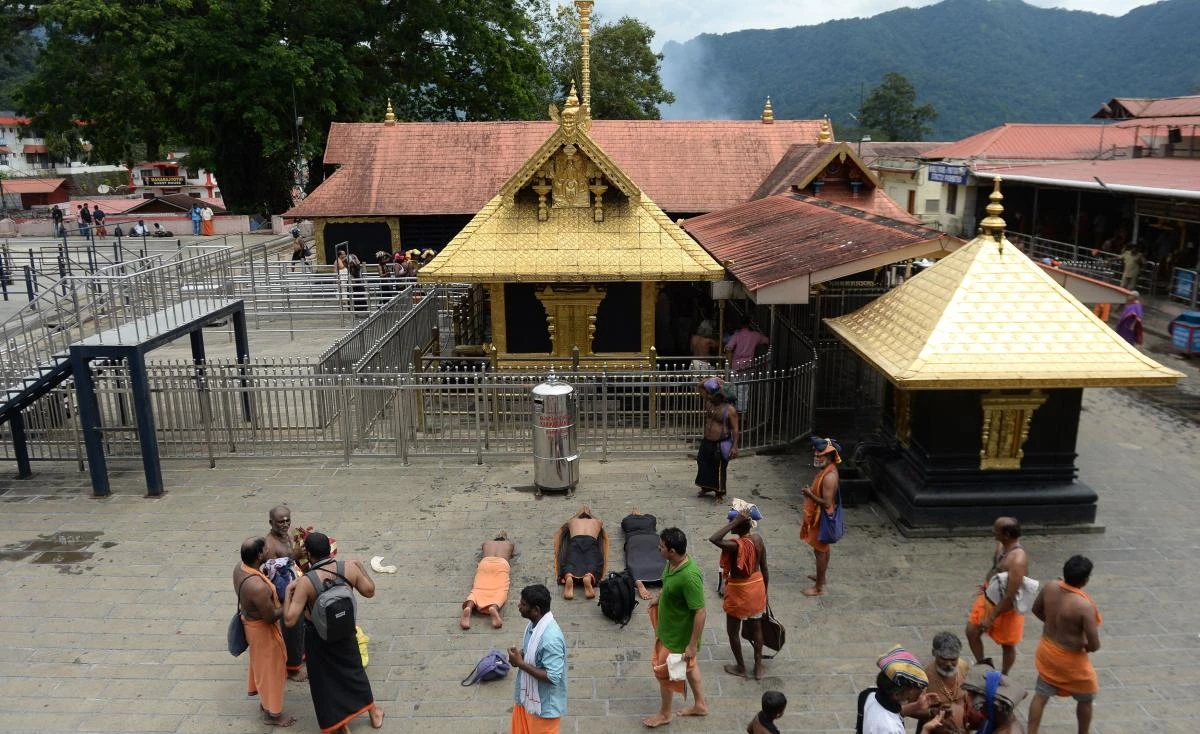 Women devotees were not allowed to enter Sabarimala hilltop temple before the controversial Supreme Court ruling. (AFP)