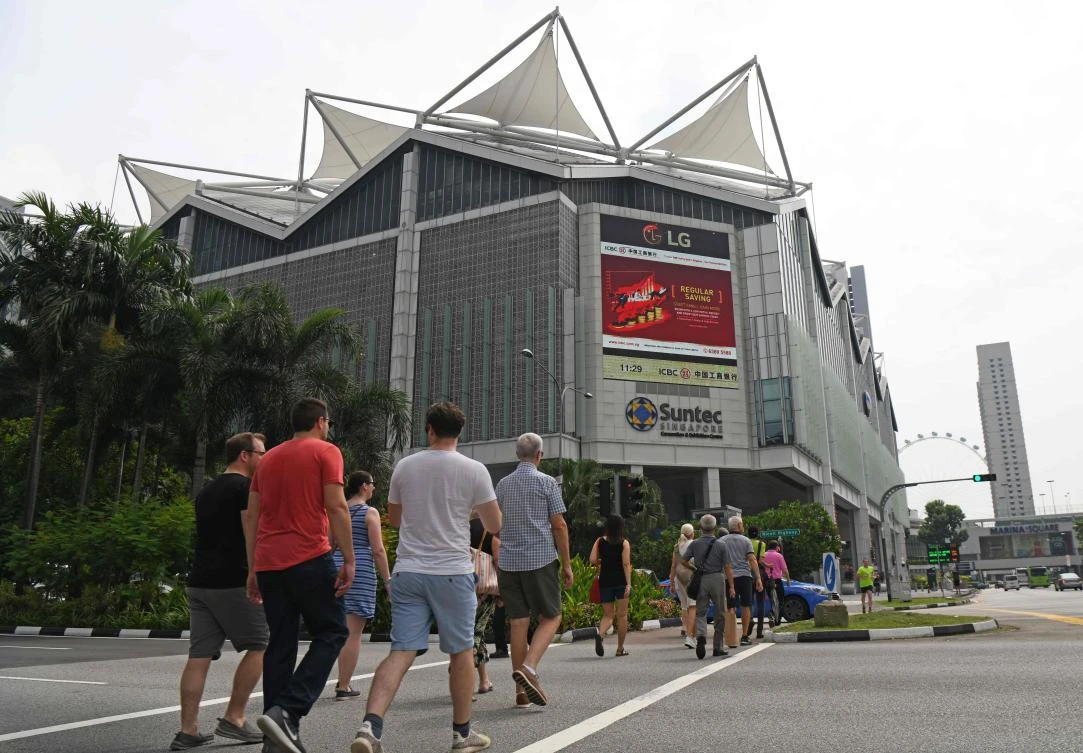 The upcoming 33rd Association of Southeast Asian Nations (ASEAN) Summit will be held at the Suntec City convention and exhibition center in Singapore. (AFP)
