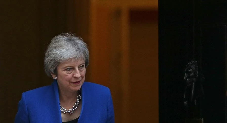 UK Prime Minister Theresa May has promised to give parliament a say over Brexit, Britain’s biggest foreign and trade policy shift in decades. (AFP)