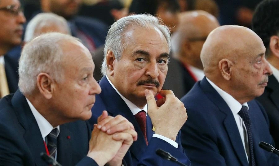 Haftar and the Tripoli-based Government of National Accord previously agreed to hold polls in December. (File/AFP)