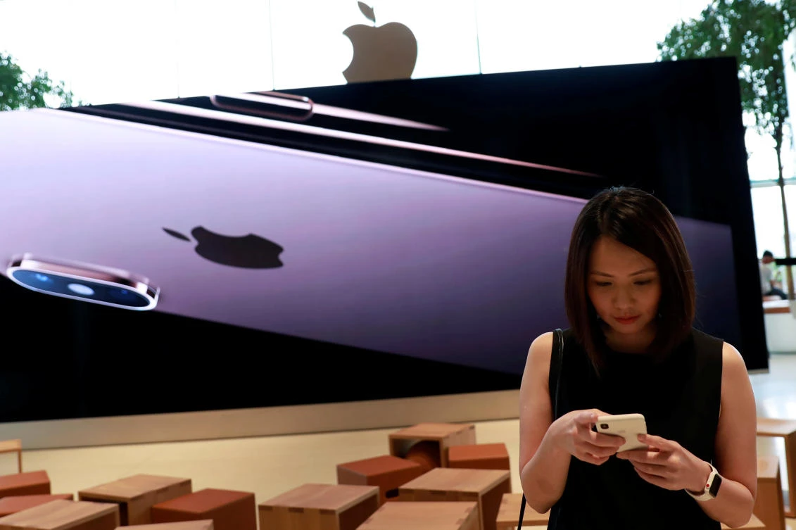 Apple earlier told smartphone assemblers to halt plans for additional production lines dedicated to its new lower-priced iPhone XR. (Reuters)