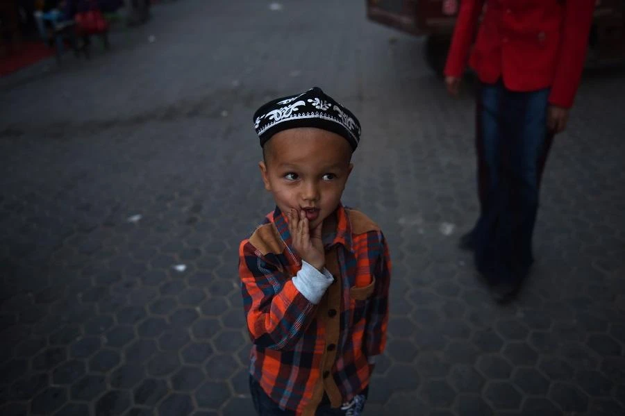 Up to a million Uighurs and other Chinese Turkic-speaking minority groups have been placed in political re-education camps in the Xinjiang region. (File/AFP)