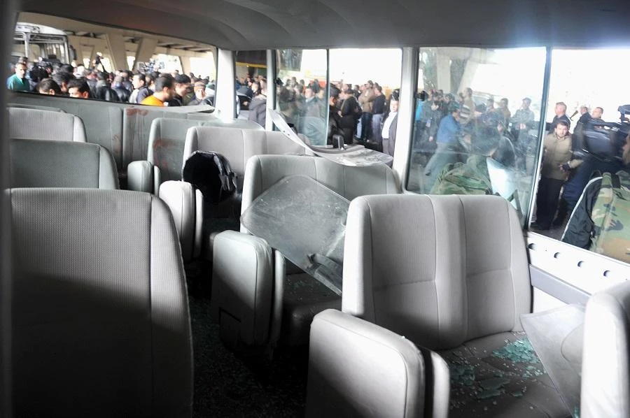 A number of bombings struck cities under Syrian government control last year. (File/AFP)