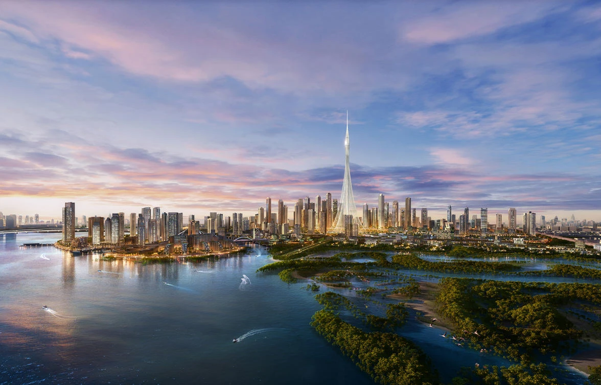 A rendering of Dubai Creek Harbour, an Emaar project. (Supplied)