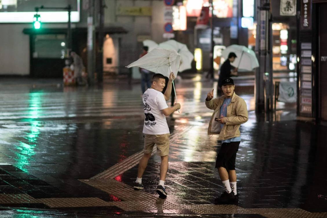 A number of natural disasters that hit Japan dampened personal consumption, company investment and exports, an analyst said. (AFP)