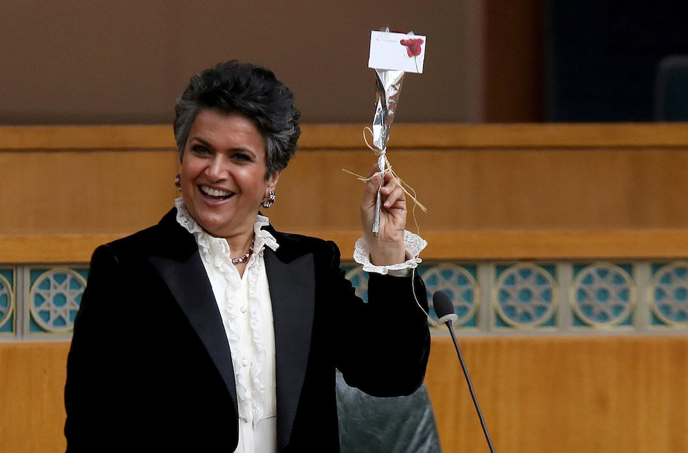 Kuwaiti MP Safa Al-Hashem has come under fire for her response to the incident. (AFP)