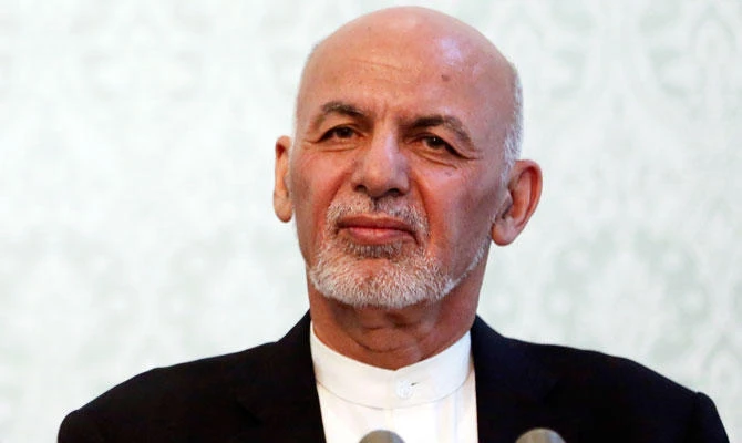 In this Nov. 6, 2018, photo, Afghan President Ashraf Ghani, listens during a news conference with NATO Secretary General Jens Stoltenberg, at the presidential palace, in Kabul, Afghanistan. (AP)