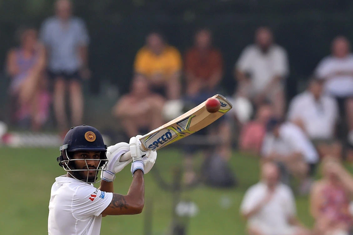 Roshen Silva hit a stubborn 85 to guide Sri Lanka to a 46-run first innings lead over England in the second Test on Thursday. (AFP)