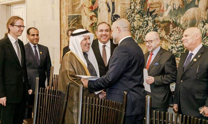 Lang praised Saudi Arabia’s prominent role as an influential and leading player in the Middle East and the world. (SPA)