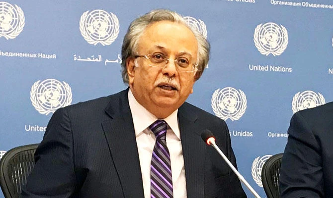 Saudi UN Ambassador Abdallah Al-Mouallimi. (REUTERS)