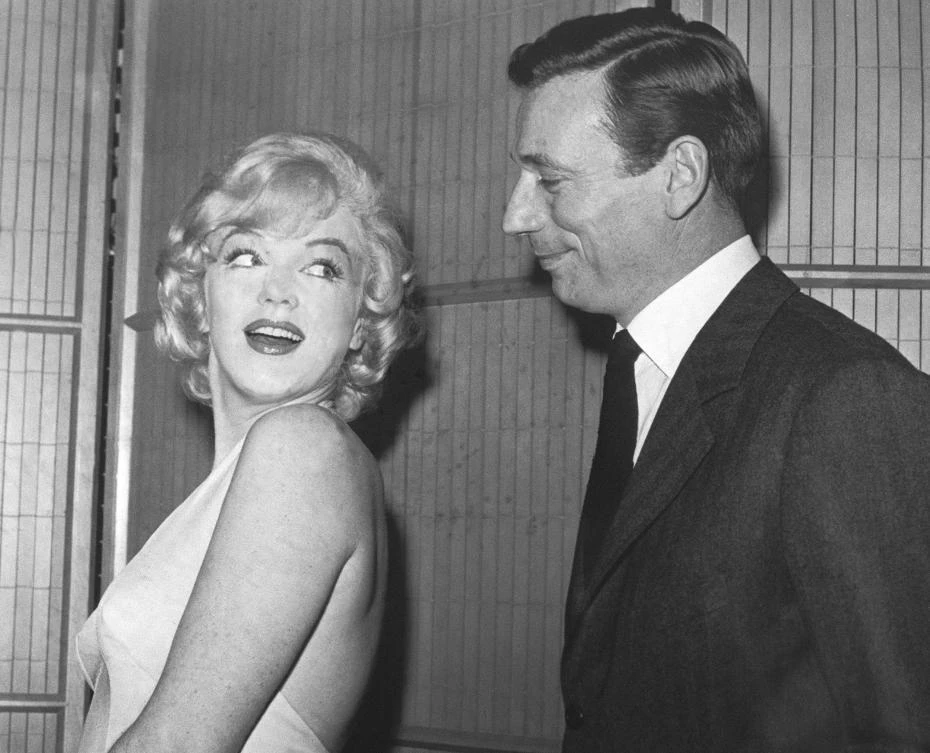Marilyn Monroe picked up the Golden Globe Award in 1961 for World Film Favorite Female. (File/AFP)
