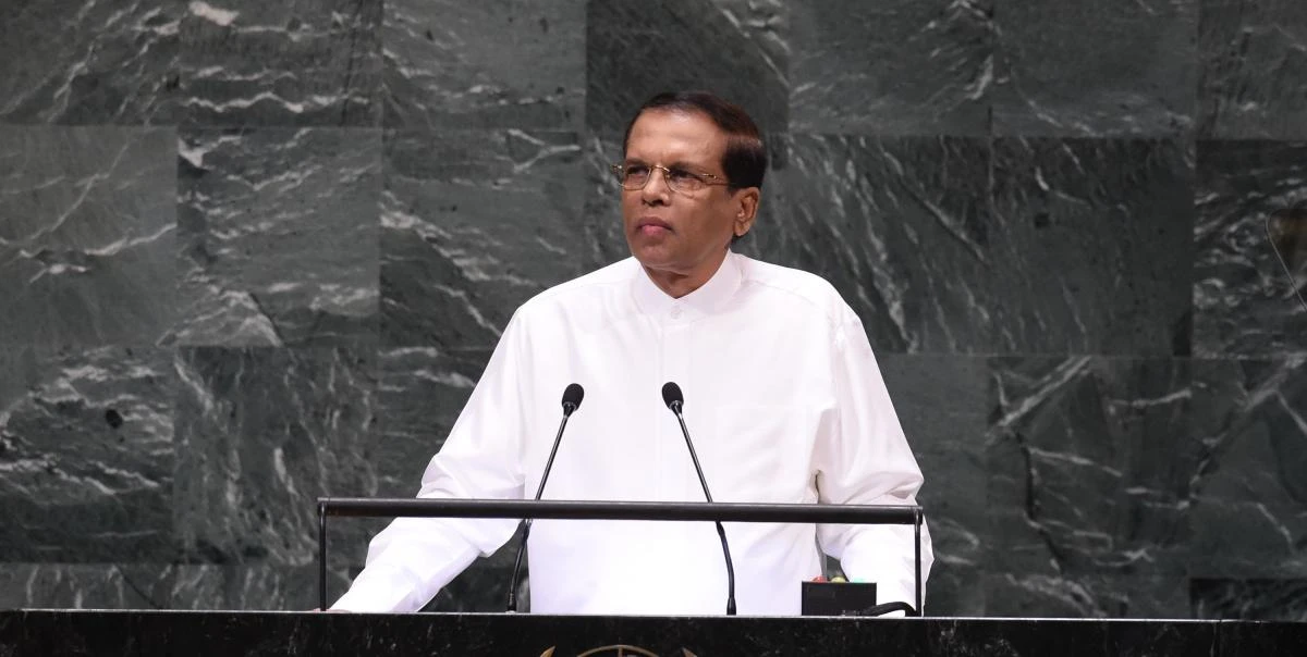 Sri Lankan President Maithripala Sirisena earlier sacked PM Ranil Wickremesinghe, causing a political turmoil in the Indian Ocean state. (File/AFP)