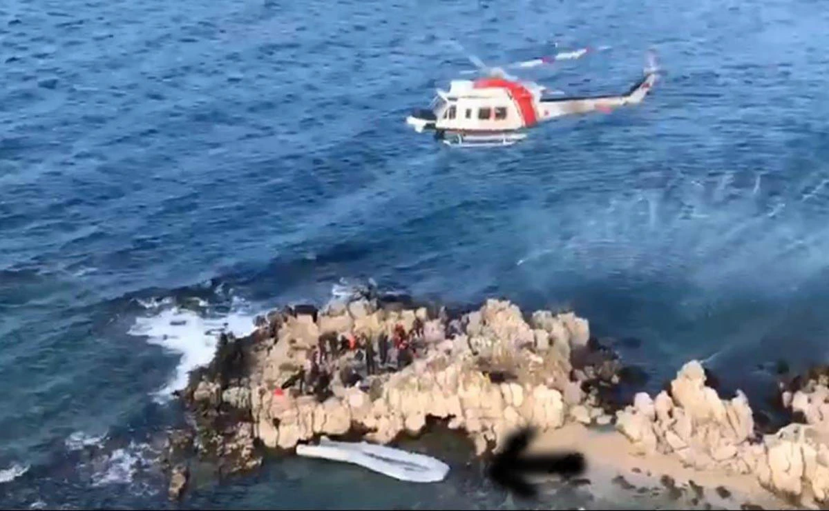 The statement did not specify the nationalities of the migrants. (File/AFP)